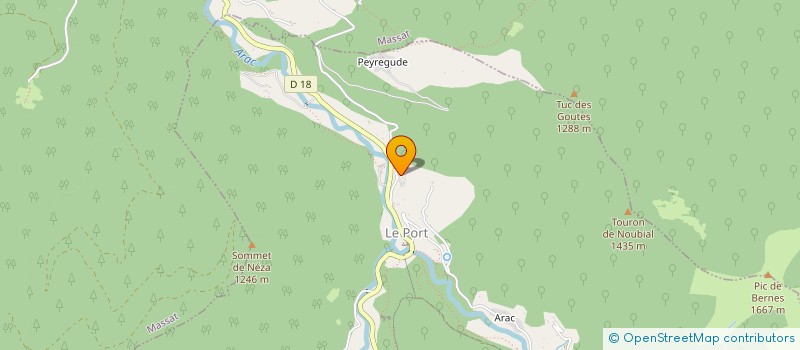 localisation de l'entreprise MONSIEUR MATTHIEU SAGGIORO  ALEU