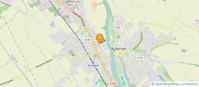 localisation de l'entreprise MONSIEUR MATTHIEU SAINT GERMES  AUTERIVE