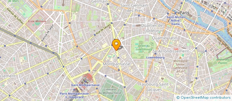 localisation de l'entreprise MONSIEUR MATTHIEU SANTOS  PARIS