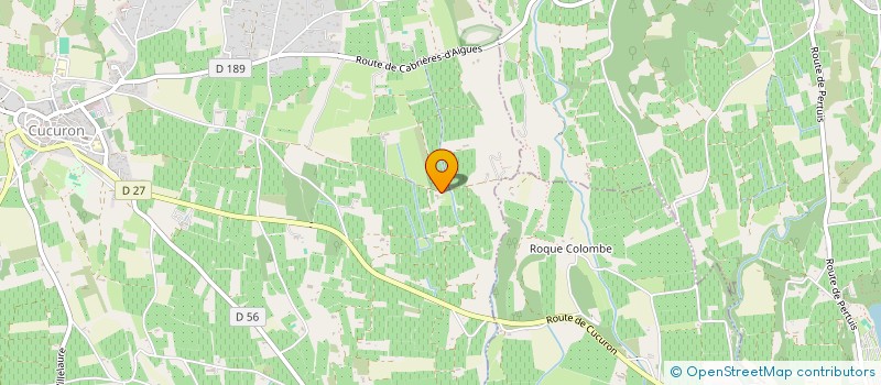 localisation de l'entreprise MONSIEUR MATTHIEU SARCIAUX  CUCURON