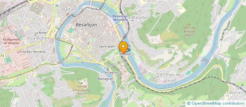 localisation de l'entreprise MONSIEUR MATTHIEU SARREY à BESANCON