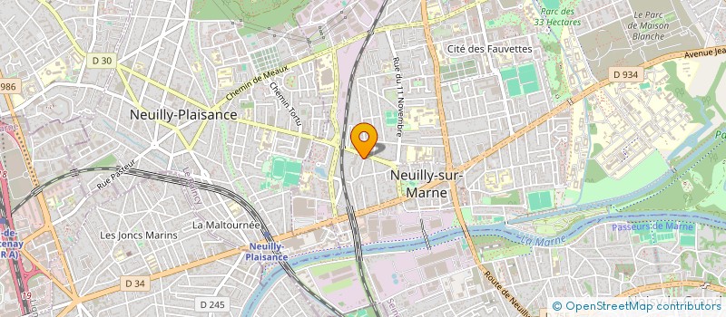 localisation de l'entreprise MONSIEUR MATTHIEU SAYMARD à NEUILLY-SUR-MARNE