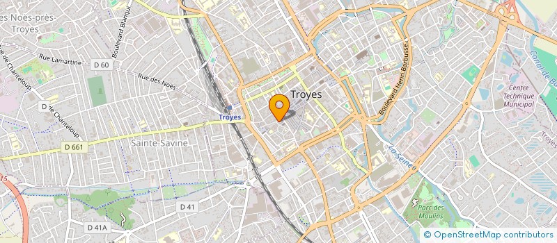 localisation de l'entreprise MONSIEUR MATTHIEU SCHICK  TROYES