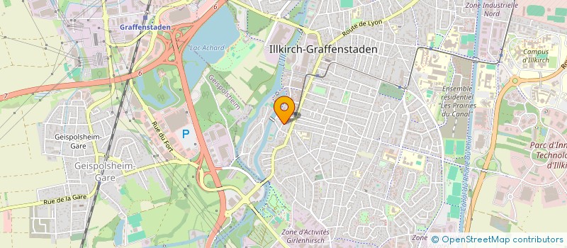 localisation de l'entreprise MONSIEUR MATTHIEU SCHWARTZ  ILLKIRCH-GRAFFENSTADEN
