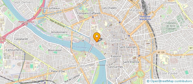 localisation de l'entreprise MONSIEUR MATTHIEU SENGES à TOULOUSE