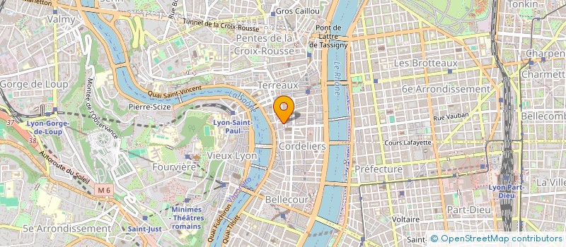 localisation de l'entreprise MONSIEUR MATTHIEU SERDET à LYON