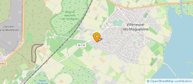 localisation de l'entreprise MONSIEUR MATTHIEU SERRANO  VILLENEUVE-LES-MAGUELONE