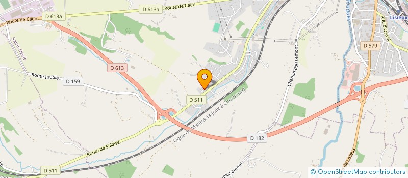 localisation de l'entreprise MONSIEUR MATTHIEU SIMAR  SAINT-MARTIN-DE-LA-LIEUE