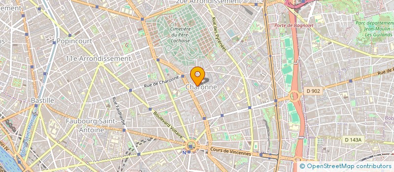 localisation de l'entreprise MONSIEUR MATTHIEU SIMON  PARIS