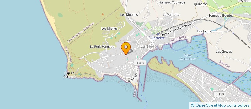 localisation de l'entreprise MONSIEUR MATTHIEU SIMON  SAINT-MAURICE-EN-COTENTIN