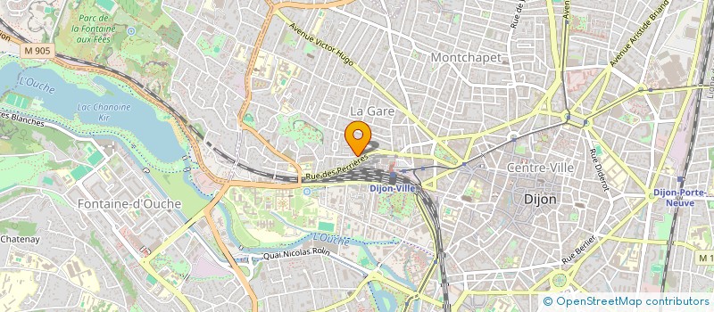 localisation de l'entreprise MONSIEUR MATTHIEU-SIMON LE GRAND  MENETOU-SALON