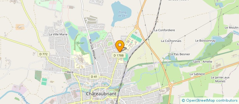 localisation de l'entreprise MONSIEUR MATTHIEU SINENBERG à CHATEAUBRIANT
