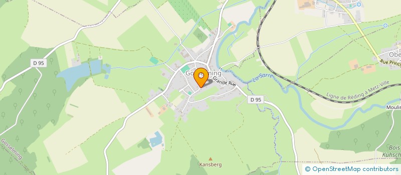 localisation de l'entreprise MONSIEUR MATTHIEU SINTEFF  ROMELFING