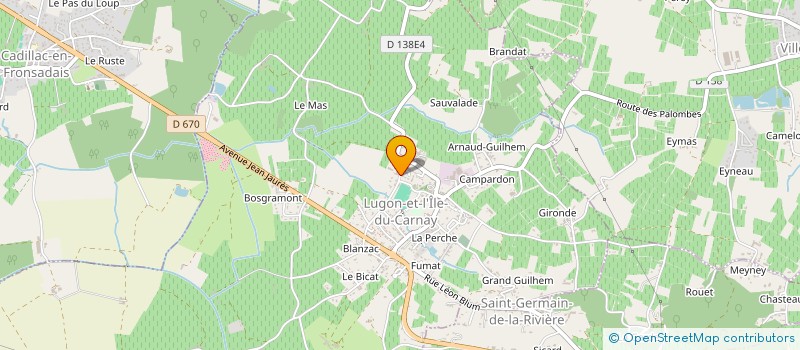 localisation de l'entreprise MONSIEUR MATTHIEU SOMMET  LUGON-ET-L'ILE-DU-CARNAY