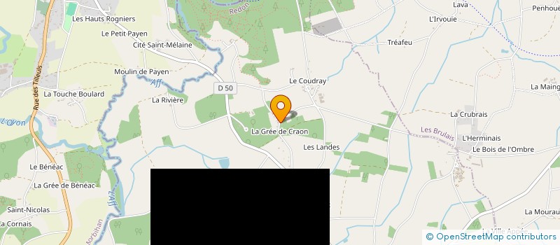 localisation de l'entreprise MONSIEUR MATTHIEU SORDOT  COMBLESSAC