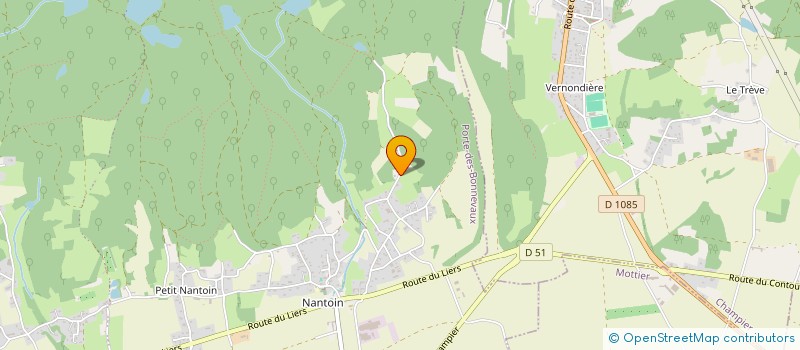 localisation de l'entreprise MONSIEUR MATTHIEU SOTTIZON  PORTE-DES-BONNEVAUX