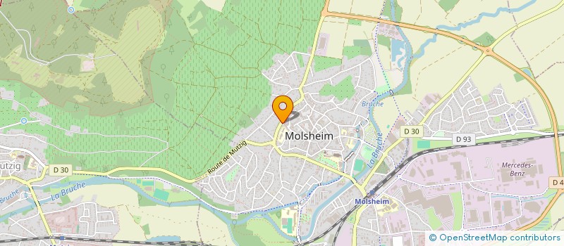 localisation de l'entreprise MONSIEUR MATTHIEU SPITZ à MOLSHEIM