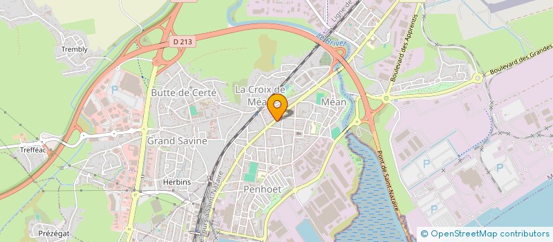 localisation de l'entreprise MONSIEUR MATTHIEU STAPOR  SAINT-NAZAIRE