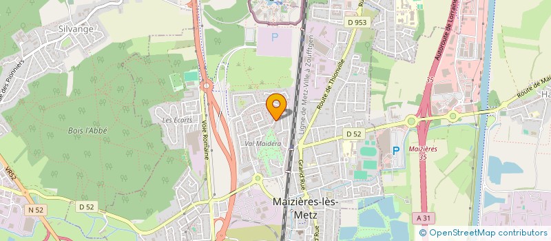 localisation de l'entreprise MONSIEUR MATTHIEU TAILOU  MAIZIERES-LES-METZ