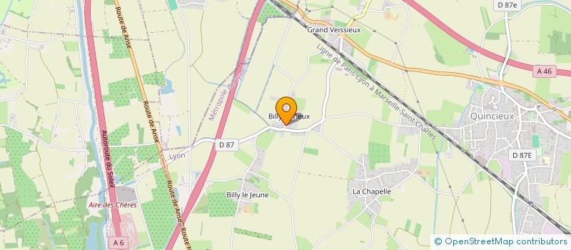 localisation de l'entreprise MONSIEUR MATTHIEU TAVEAU  QUINCIEUX