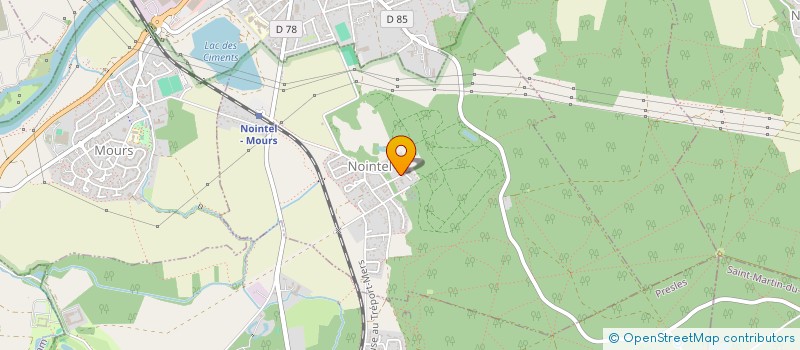 localisation de l'entreprise MONSIEUR MATTHIEU TERNIER  NOINTEL