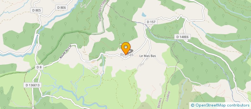 localisation de l'entreprise MONSIEUR MATTHIEU THELEN  BRENAS