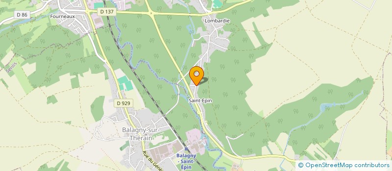 localisation de l'entreprise MONSIEUR MATTHIEU THIMON  BURY