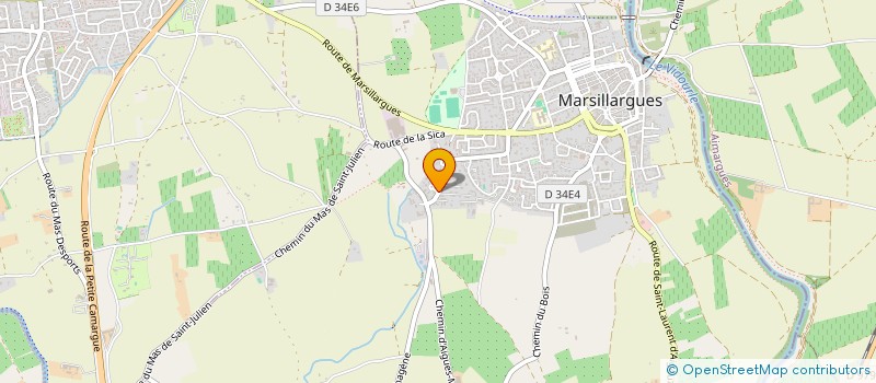 localisation de l'entreprise MONSIEUR MATTHIEU TISSERON à MARSILLARGUES