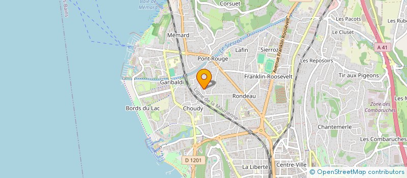 localisation de l'entreprise MONSIEUR MATTHIEU TOBAL DE ALAIZ  AIX-LES-BAINS