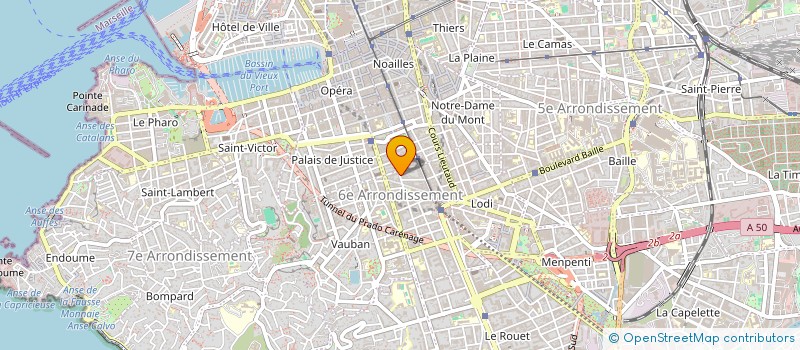 localisation de l'entreprise MONSIEUR MATTHIEU TORDO à MARSEILLE