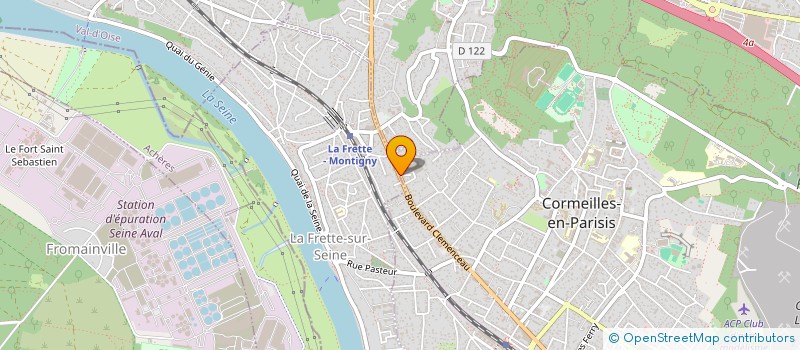 localisation de l'entreprise MONSIEUR MATTHIEU TOUKTAH  CORMEILLES-EN-PARISIS