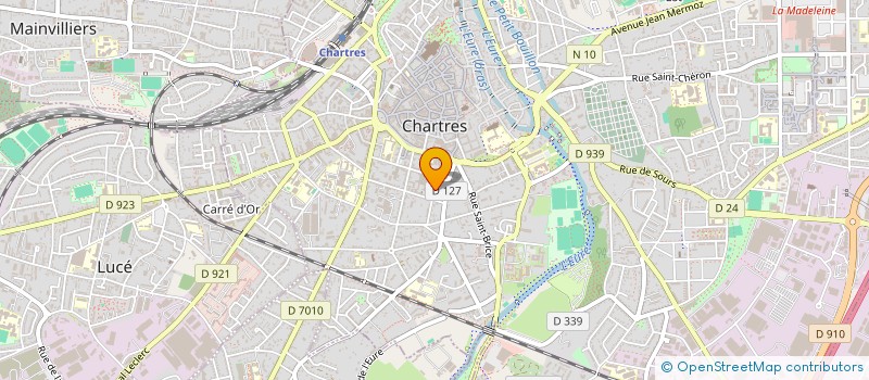 localisation de l'entreprise MONSIEUR MATTHIEU TOURBIER à CHARTRES