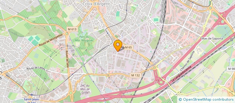 localisation de l'entreprise MONSIEUR MATTHIEU TRABUT-CUSSAC à LATTES