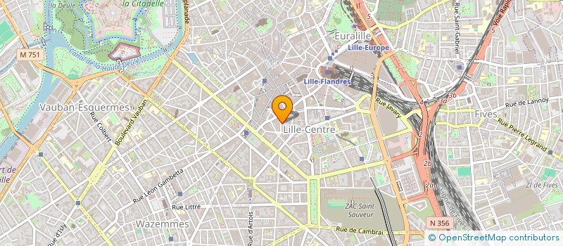 localisation de l'entreprise MONSIEUR MATTHIEU TRICOTTET  LILLE