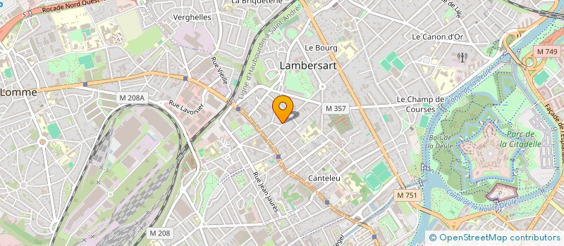 localisation de l'entreprise MONSIEUR MATTHIEU TROUBLE à LAMBERSART