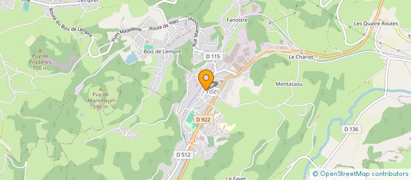 localisation de l'entreprise MONSIEUR MATTHIEU ULMET à YDES
