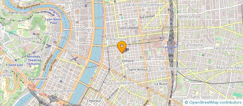 localisation de l'entreprise MONSIEUR MATTHIEU VAGNON  LYON