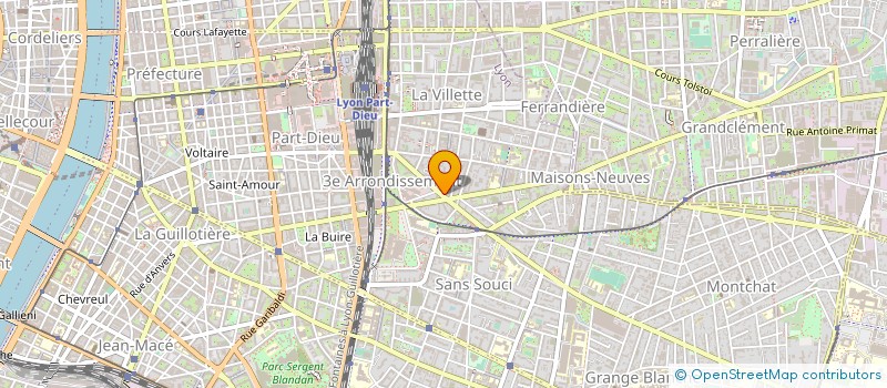 localisation de l'entreprise MONSIEUR MATTHIEU VALCY  LYON