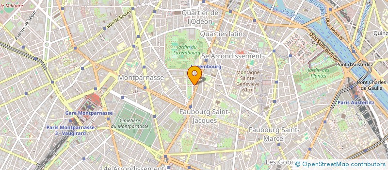 localisation de l'entreprise MONSIEUR MATTHIEU VANDIER  PARIS