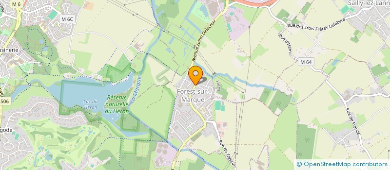 localisation de l'entreprise MONSIEUR MATTHIEU VANWAELSCAPPEL  FOREST-SUR-MARQUE