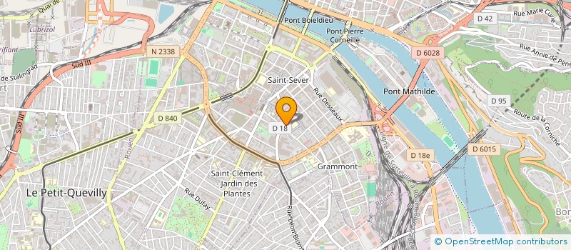 localisation de l'entreprise MONSIEUR MATTHIEU VAUCHE  ROUEN