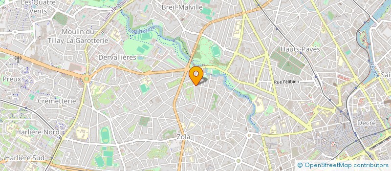 localisation de l'entreprise MONSIEUR MATTHIEU VEILLON à NANTES