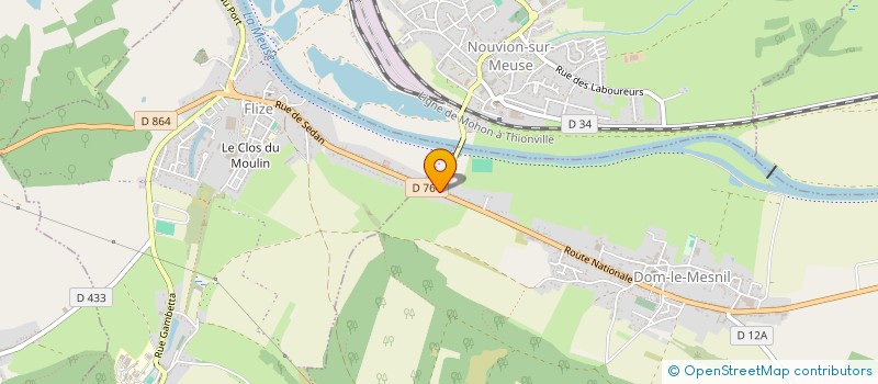 localisation de l'entreprise MONSIEUR MATTHIEU VERITA  DOM-LE-MESNIL