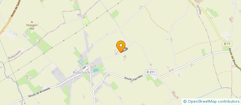 localisation de l'entreprise MONSIEUR MATTHIEU VERSTAEN  RUBROUCK
