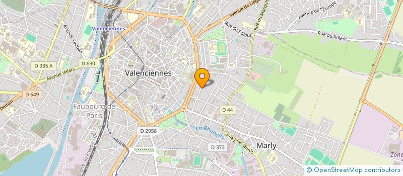 localisation de l'entreprise MONSIEUR MATTHIEU VIALAY à VALENCIENNES