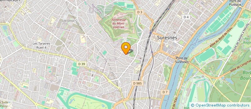 localisation de l'entreprise MONSIEUR MATTHIEU VINCENT à SURESNES