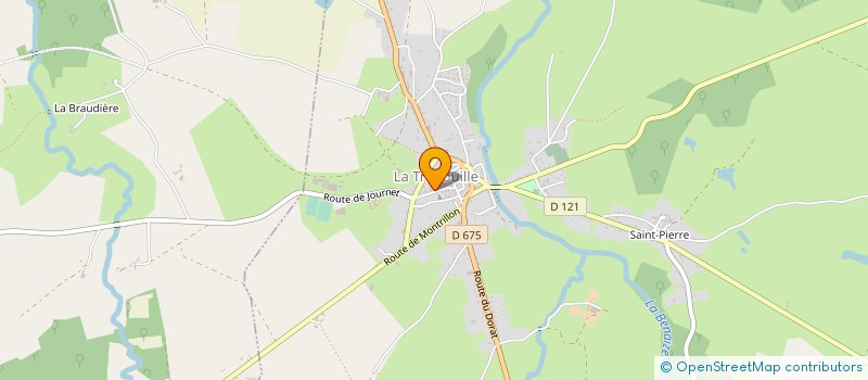 localisation de l'entreprise MONSIEUR MATTHIEU VOISIN  SAINT-ROGATIEN