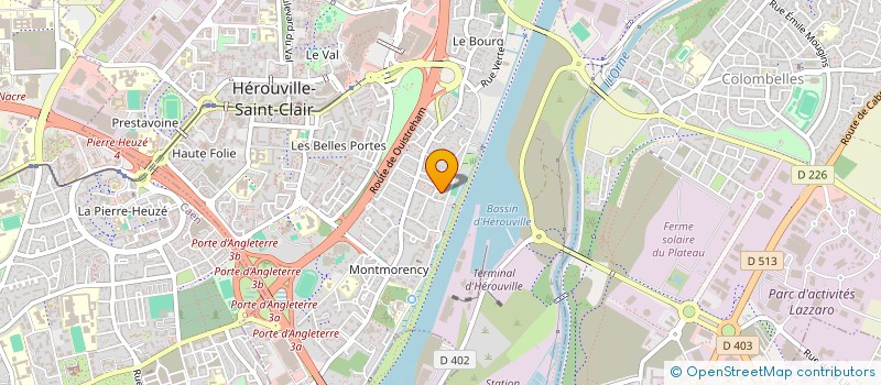 localisation de l'entreprise MONSIEUR MATTHIEU VOLAIT à HEROUVILLE-SAINT-CLAIR