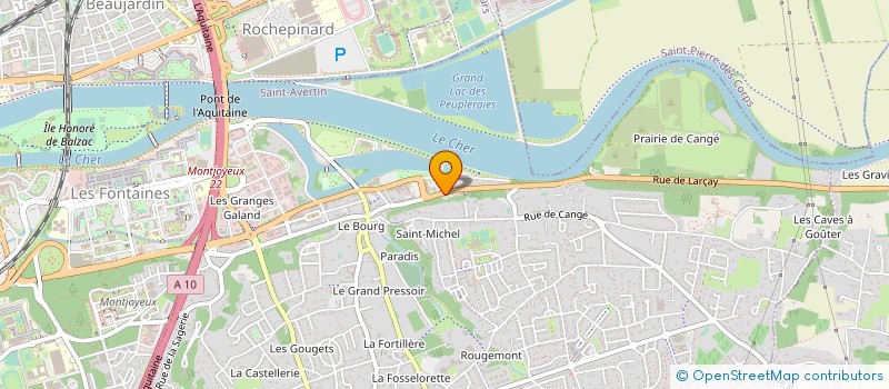 localisation de l'entreprise MONSIEUR MATTHIEU VOYANT  SAINT-AVERTIN