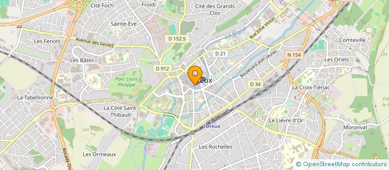 localisation de l'entreprise MONSIEUR MATTHIEU WACOGNE à DREUX